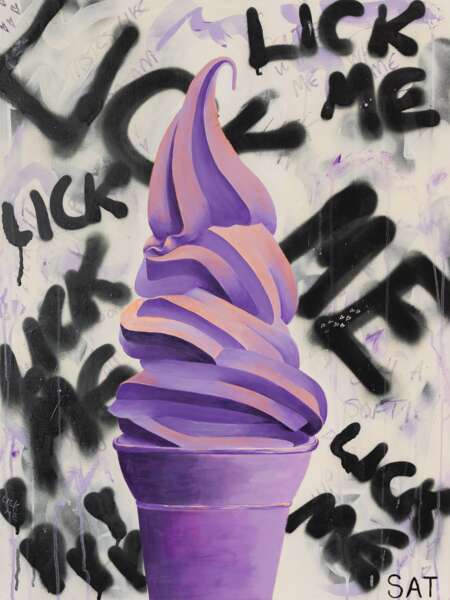 'Lick Me' Limited Edition 28x35cm Print