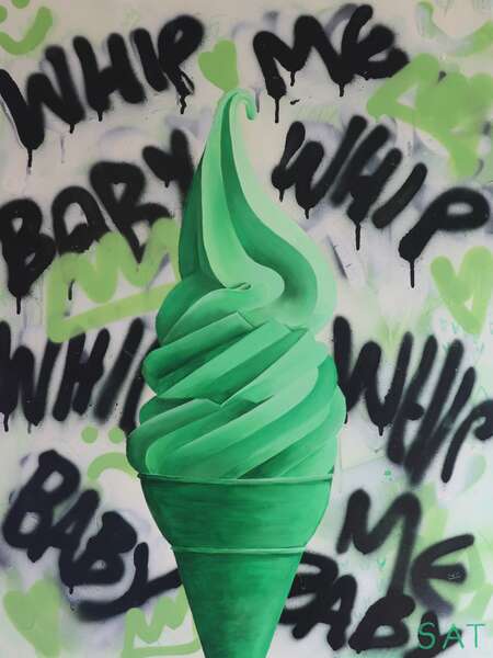 'Whip Me Baby One More Time' Limited Edition 28x35cm Print