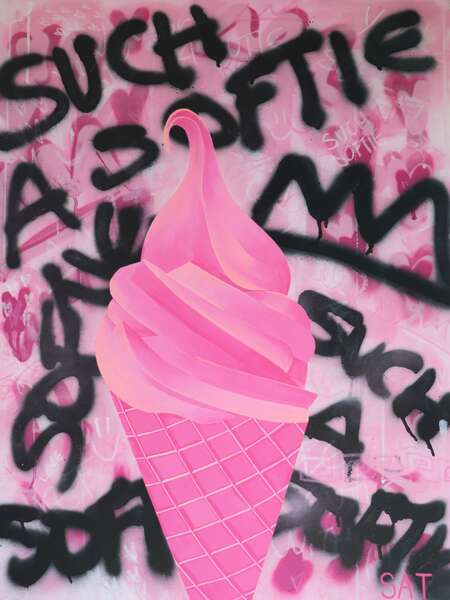 'Such A Softie' Limited Edition 35 x 45cm Print